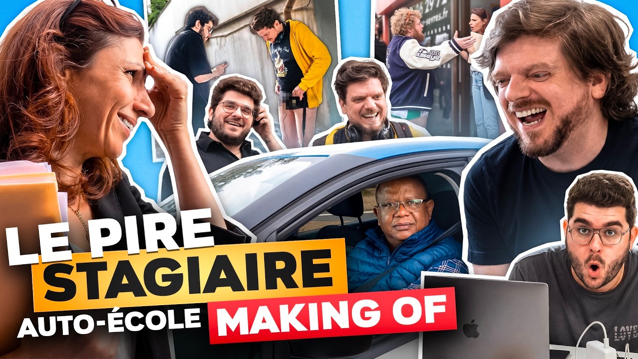 Le Pire Stagiaire Auto-&eacute;cole : le making-of (celui-ci, il est p&eacute;pite !)