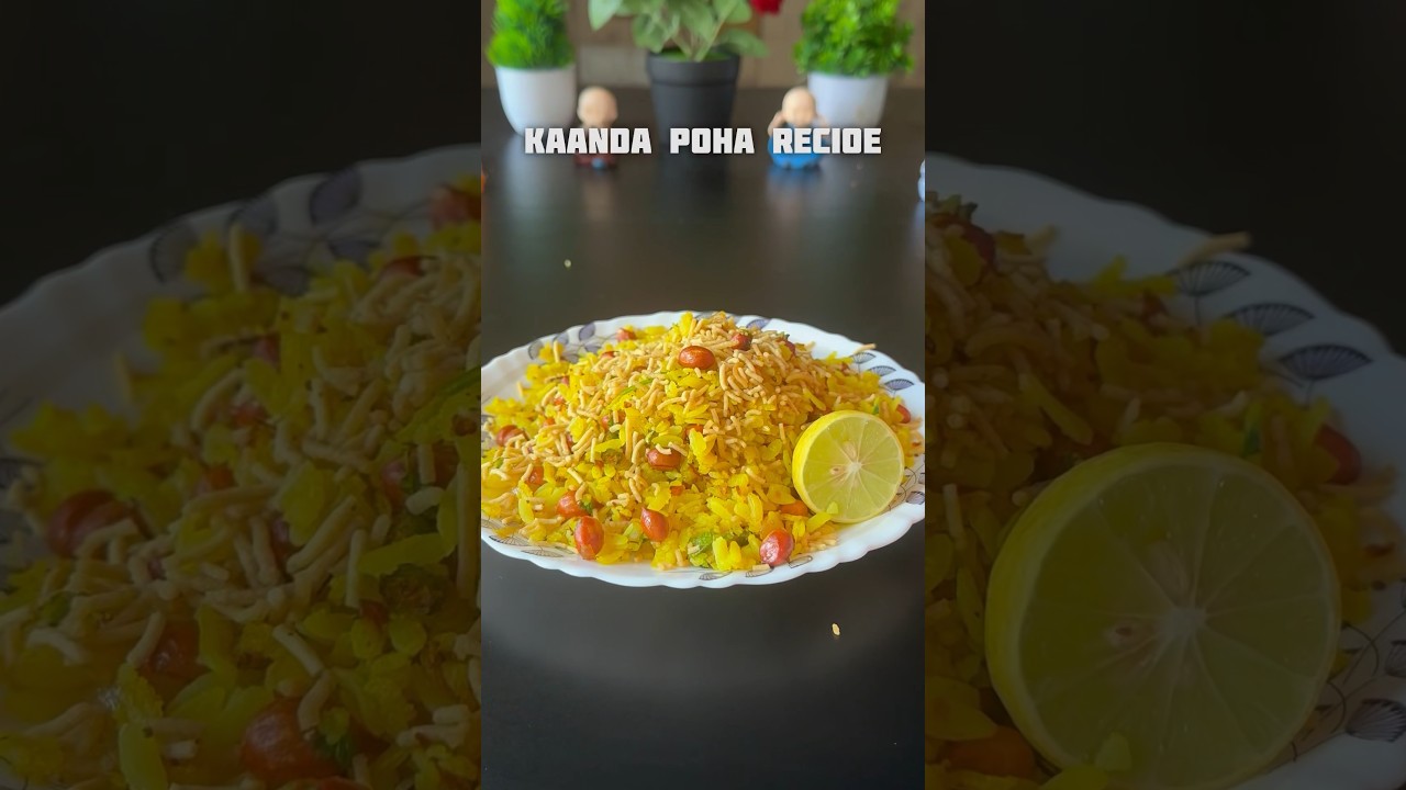 Recipe of Kanda Poha #shorts #recipe #poha #breakfast