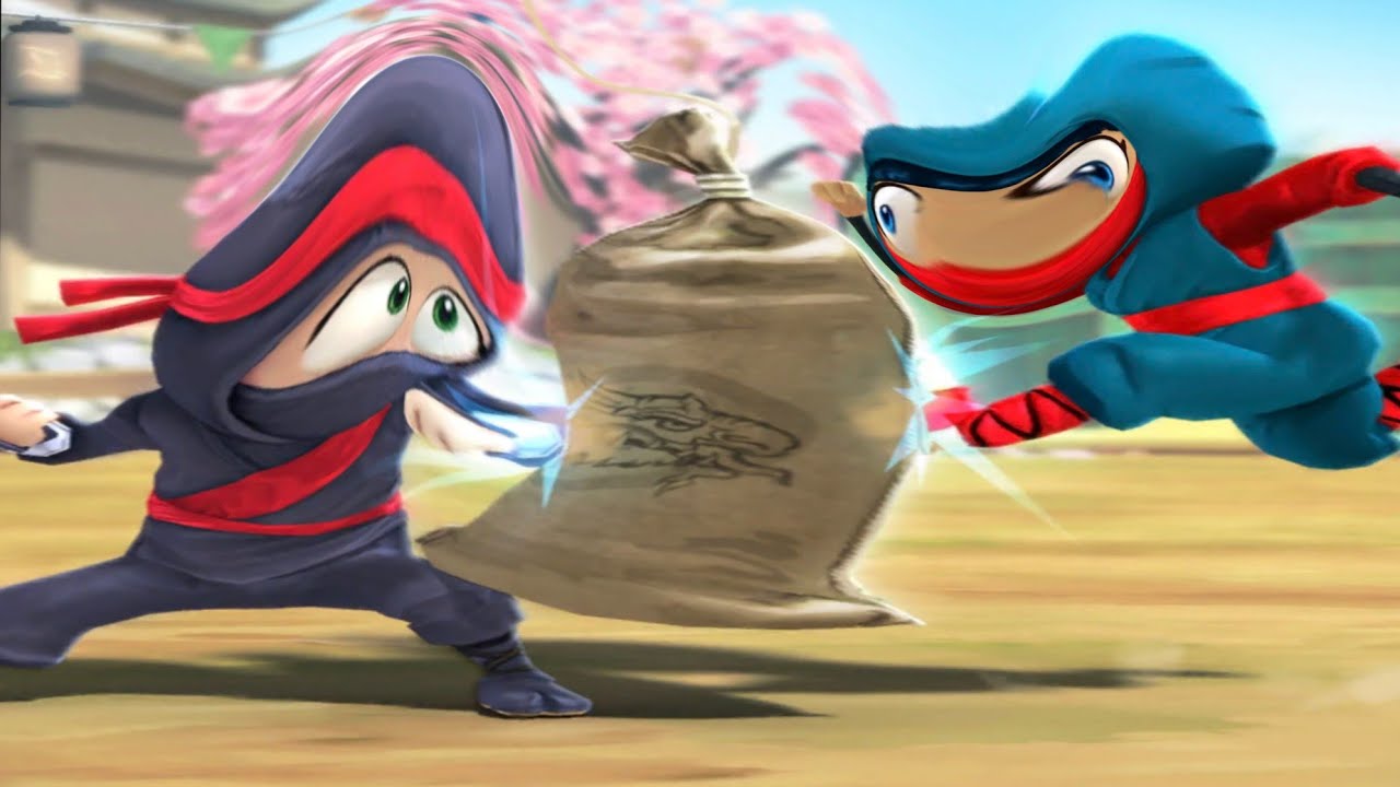 Playing Clumsy ninja for fun 