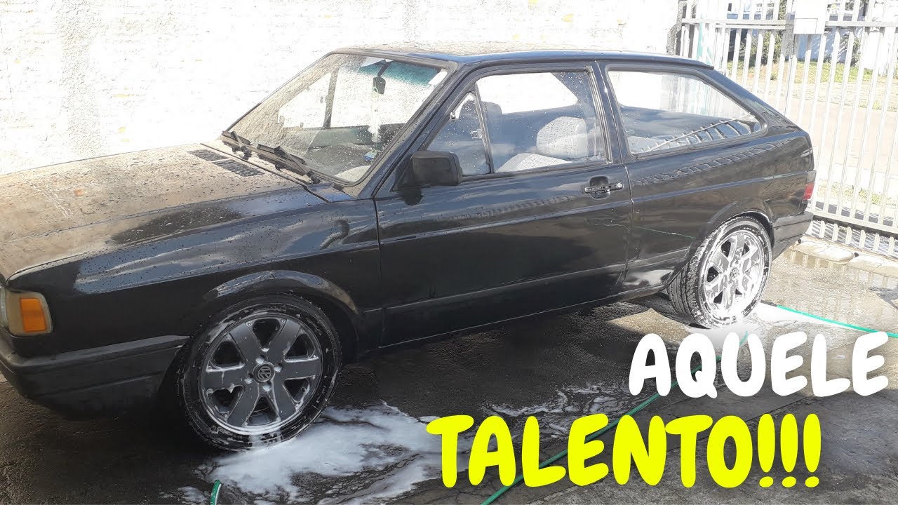COMO LAVO MEU GOL QUADRADO I DICAS PARA LAVAR CARRO PRETO - ELIVELTON ALVES