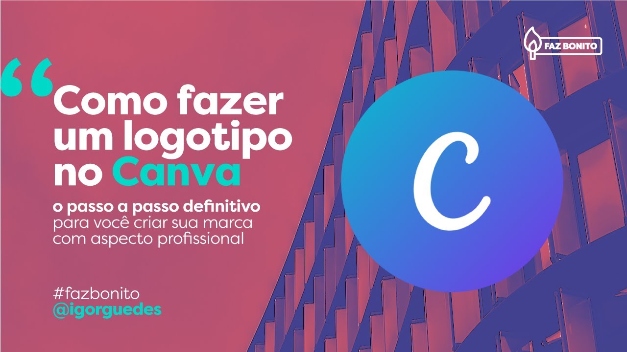 Logotipo no Canva. Tutorial definitivo, feito por profissional