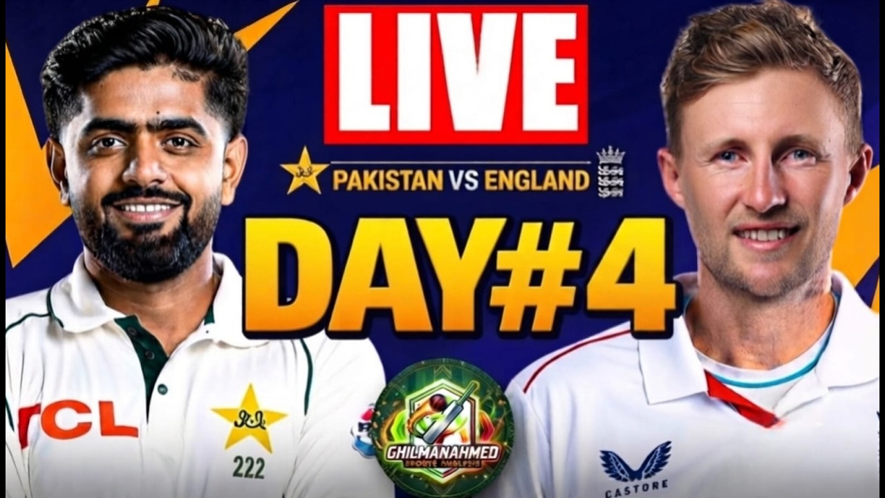 🔴 PAK vs ENG LIVE Match Today | 2nd Test at Lord&rsquo;s | Live Score & Commentary | Pakistan vs England