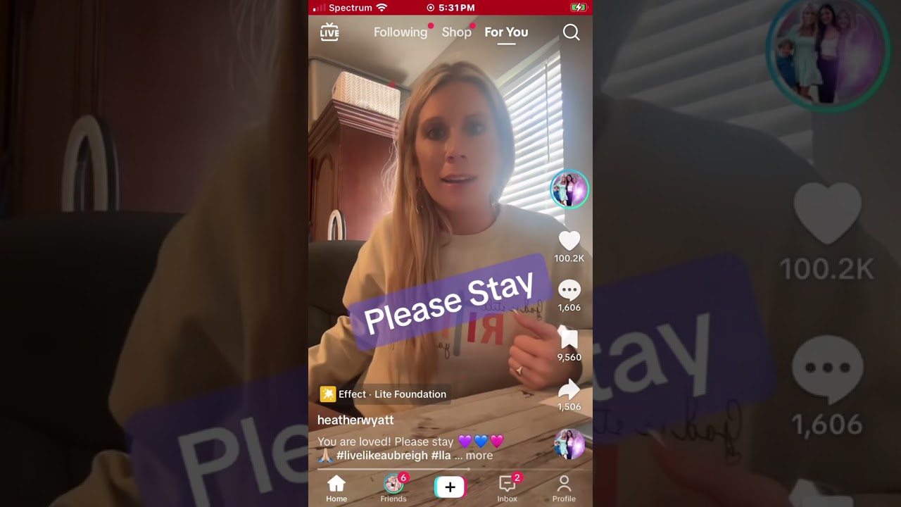 Please Stay, Listen to heather.