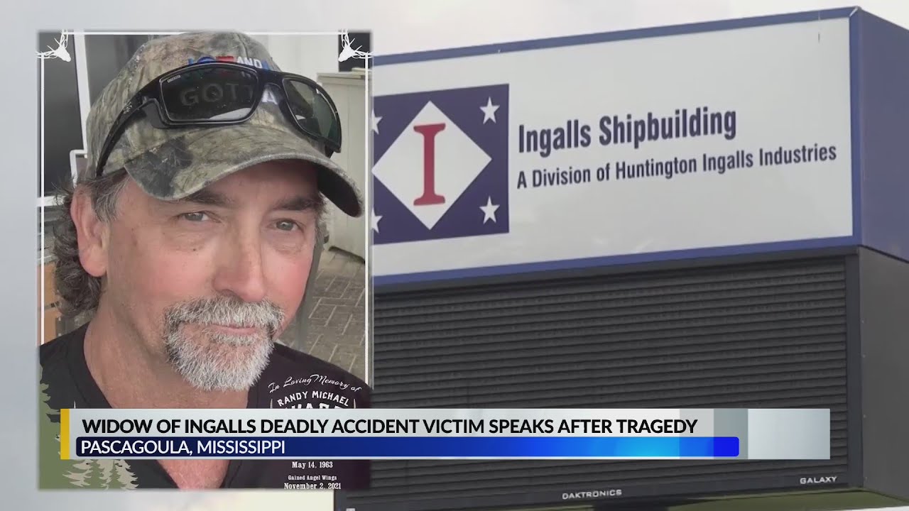 Widow of Ingalls Shipbuilding worker speaks about his death