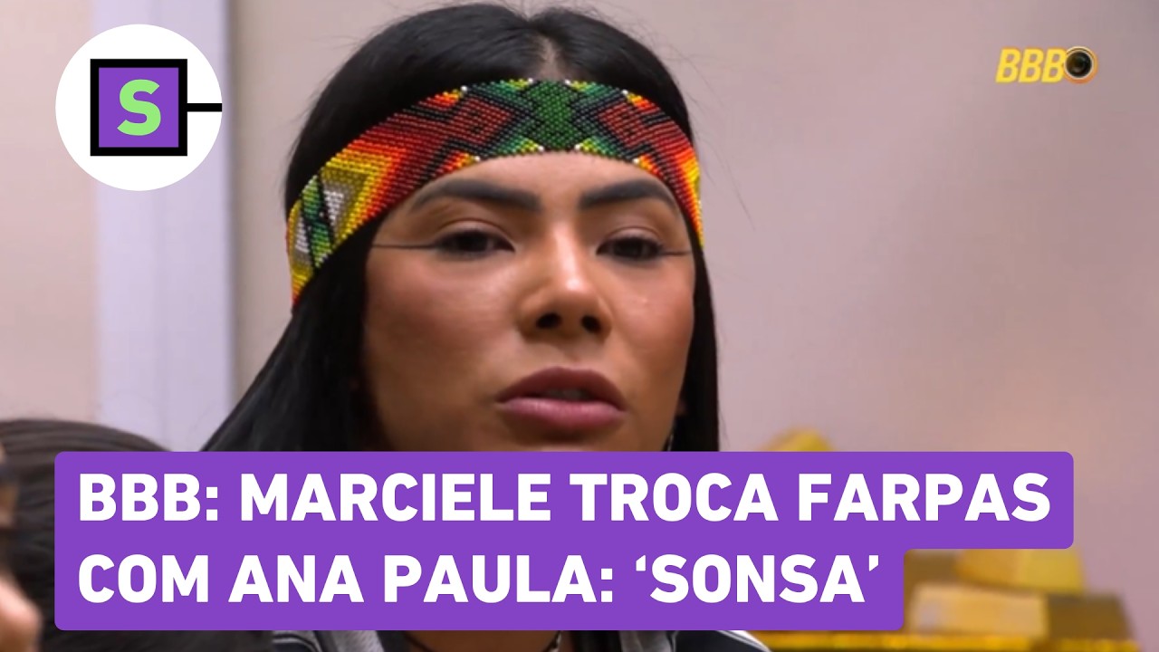 BBB 26: Marciele troca farpas com Ana Paula ap&oacute;s Pared&atilde;o: 'Sonsa'