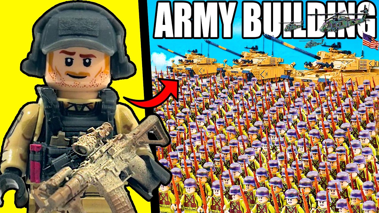 Building the Largest LEGO ARMY in 7 Days&hellip;