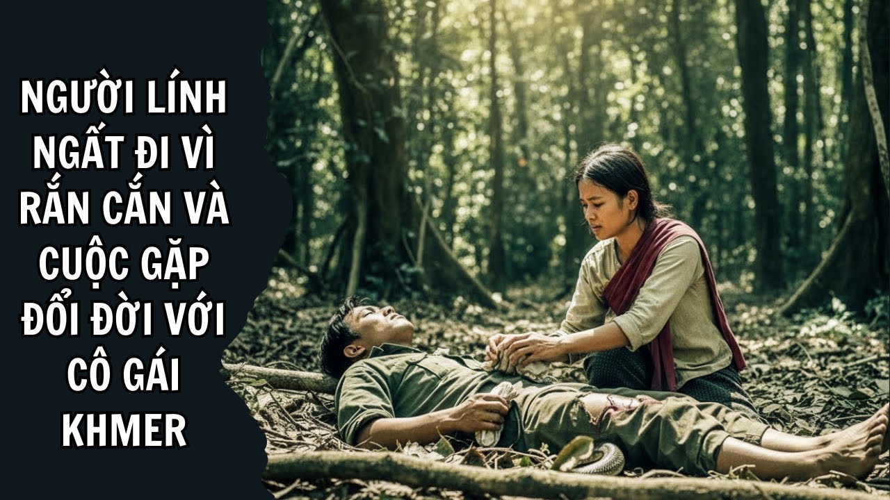 Người Lính Ngất Đi Vì Rắn Cắn Và Cuộc Gặp Đổi Đời Với Cô Gái Khmer #chiếntrườngk