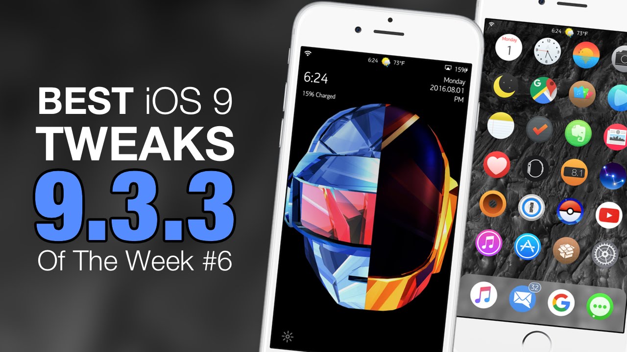The Best iOS 9.3.3 TWEAKS Of The Week #6 2016 iPhone - iPod Touch - Jailbreak