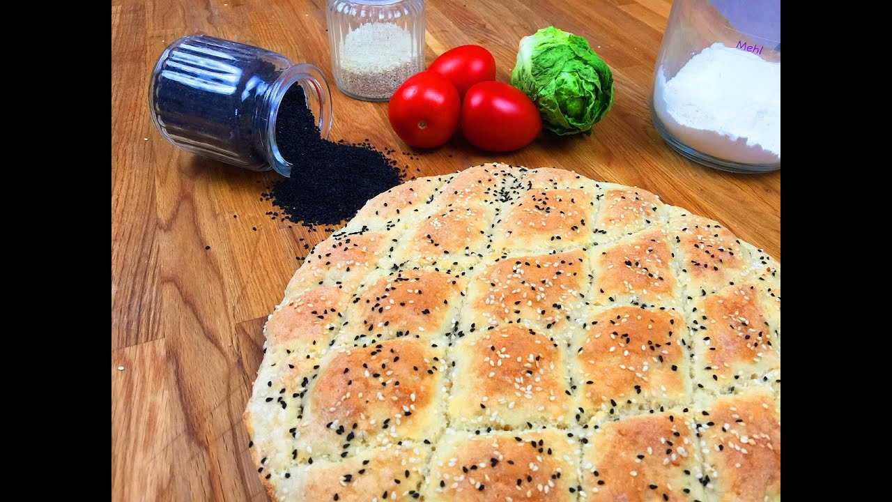 Pide - Türkisches Fladenbrot selber machen / Pide Brot Rezept