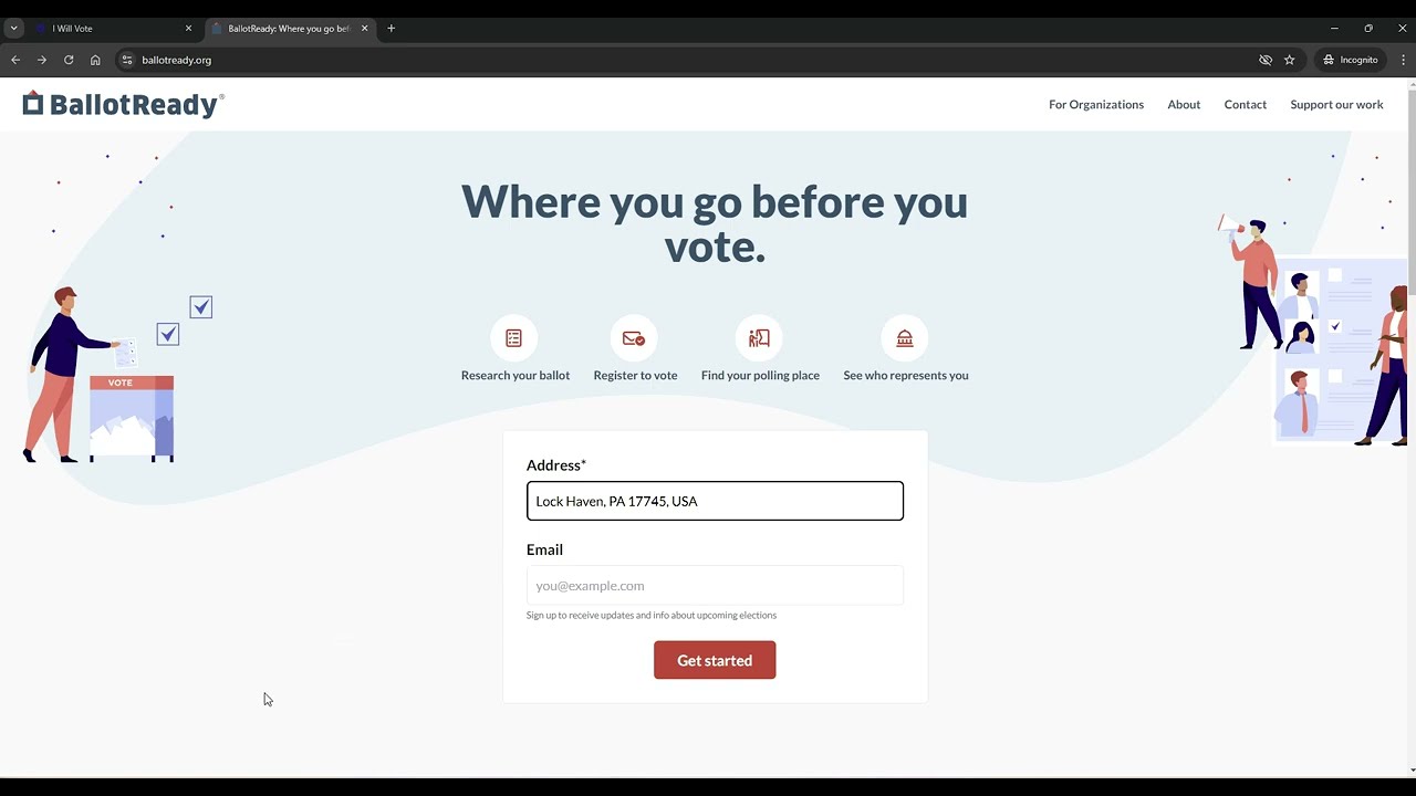 How to build a sample ballot for your region!