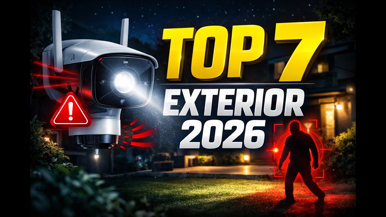 TOP CÁMARAS VIGILANCIA EXTERIOR 2026: ¡Seguridad Total!