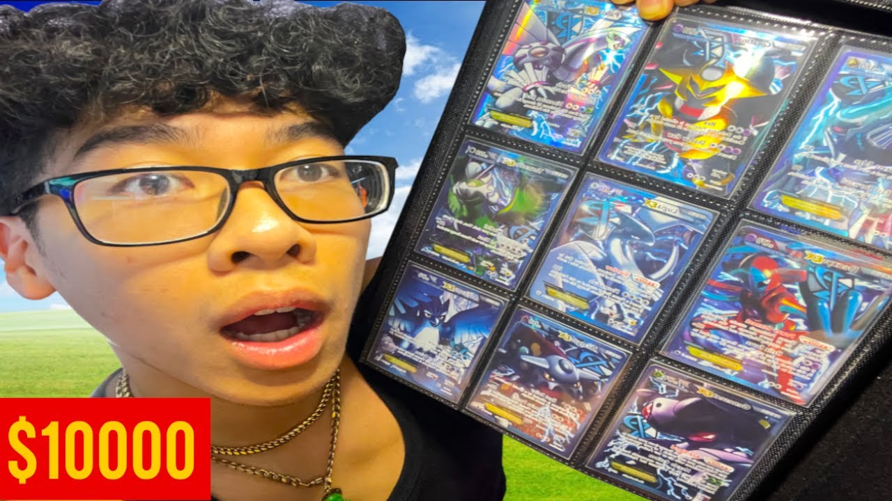 Showing my $10,000 Pokémon Collection