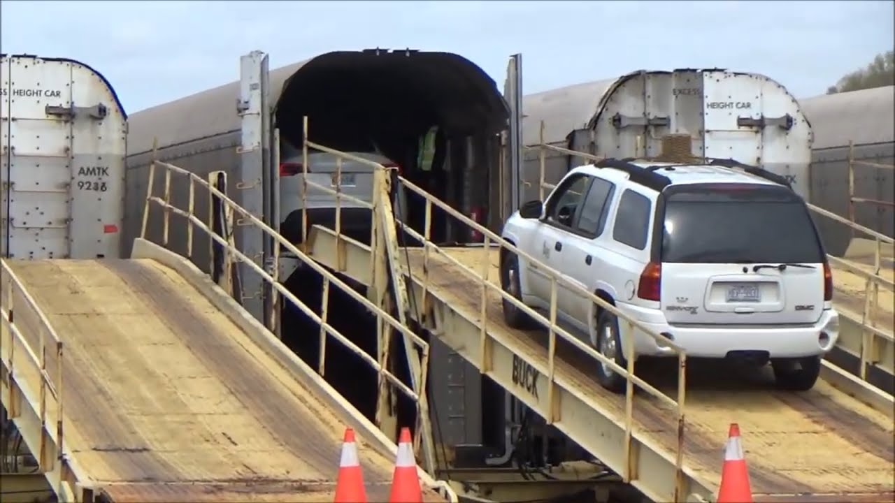 Riding The Amtrak Auto Train From Lorton, VA to Stanford, FL