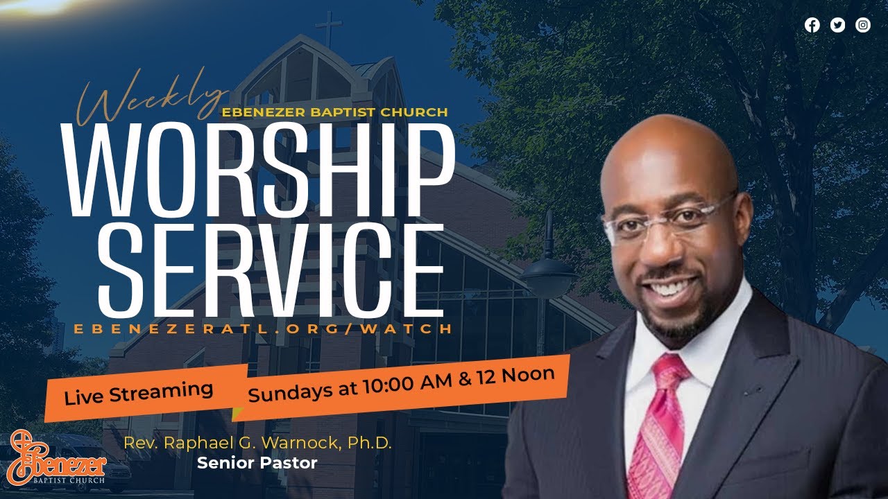 One Ebenezer Sunday Service | 10AM, June 30, 2024 | Ebenezer Baptist Church ATL