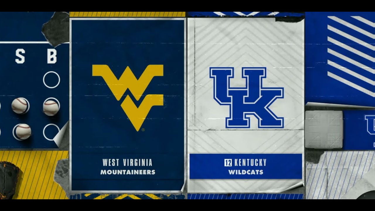 2023 - Kentucky Baseball - Kentucky vs West Virginia (NCAA Tournament   Regional Elimination Game)