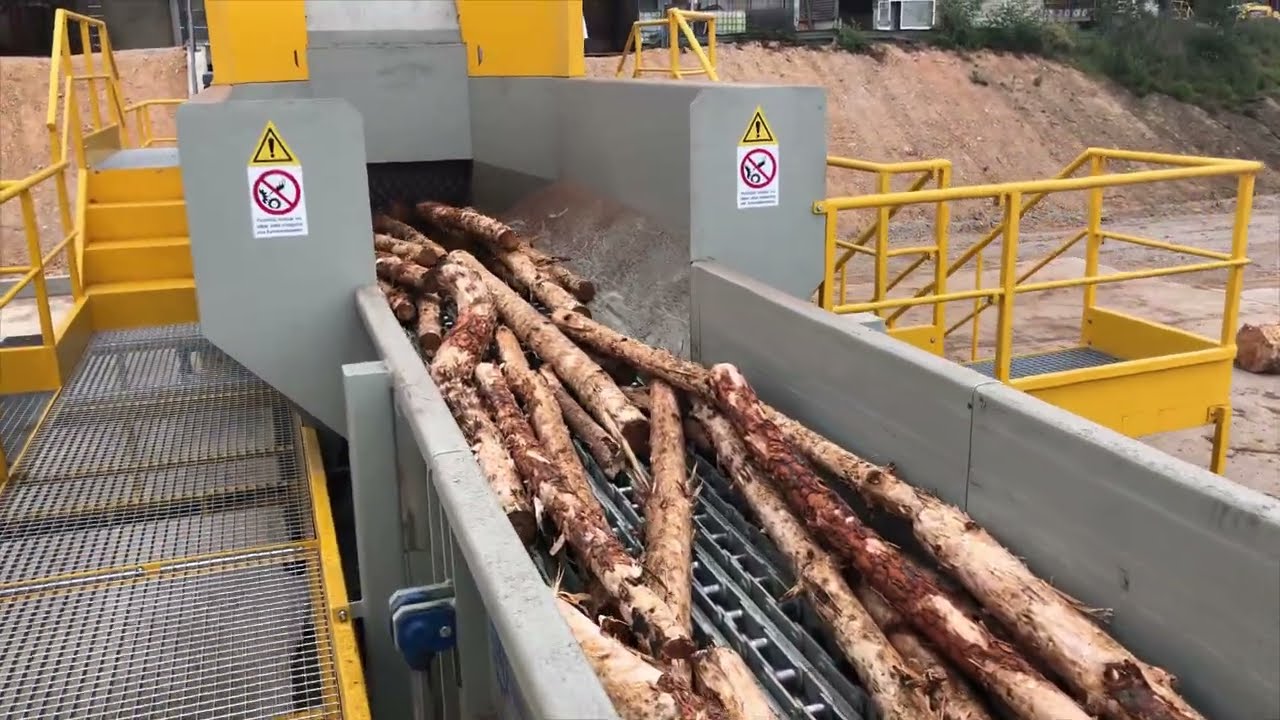 WOOD CHIPPING LINE; LÍNEA DE ASTILLADO; LINHA DE DESTROÇAMENTO; DRUM CHIPPER; ASTILLADORA DE TAMBOR