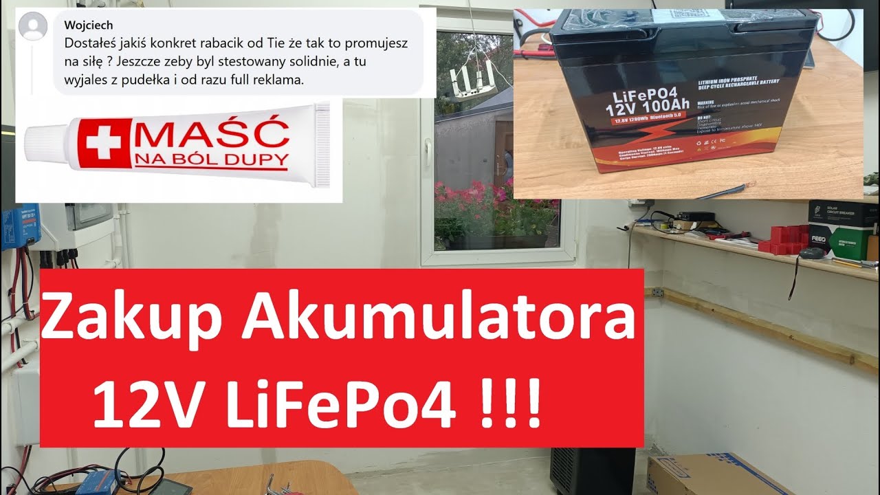 Zakup Akumulatora 12V LiFePo4 #lifepo4 #12vbattery #powerwall #victronenergy