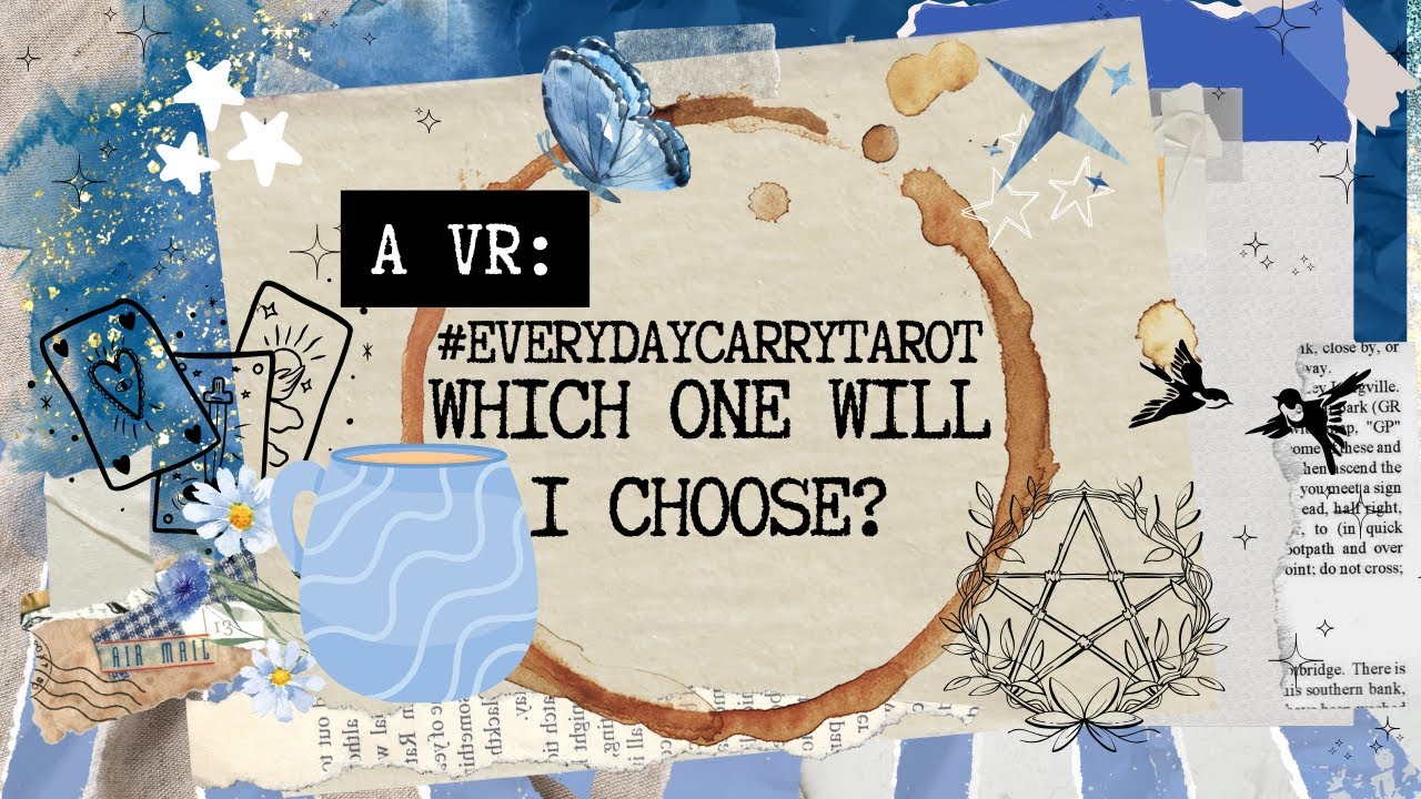 #EverydayCarryTarot a VR to Marlene Theresa