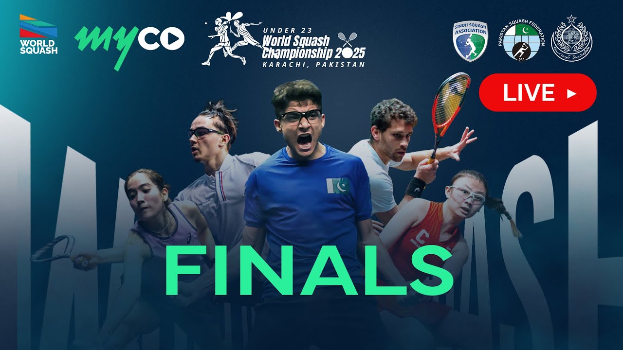Grand Finals at the Under-23 World Squash Championships 2025!