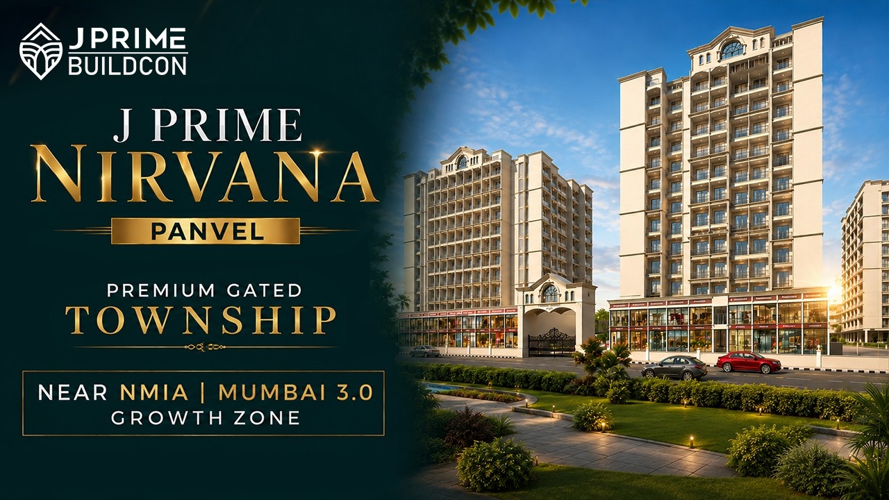 J Prime Nirvana Panvel | Premium Gated Township Near NMIA | Mumbai 3.0 Growth Zone