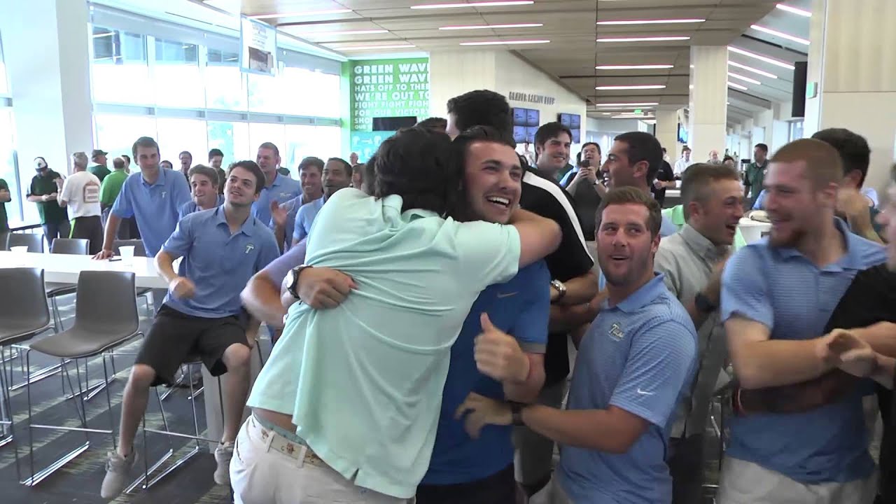 Tulane Baseball's reaction to the 2015 NCAA Selection Show