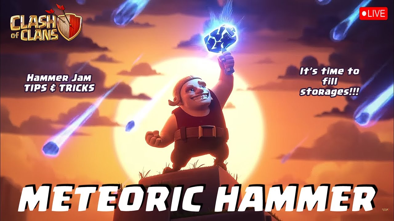 ⚒️ Hammer Jam LIVE in Tamil | Max Loot Farming & Upgrades | Clash of Clans November Event 2025 🔥