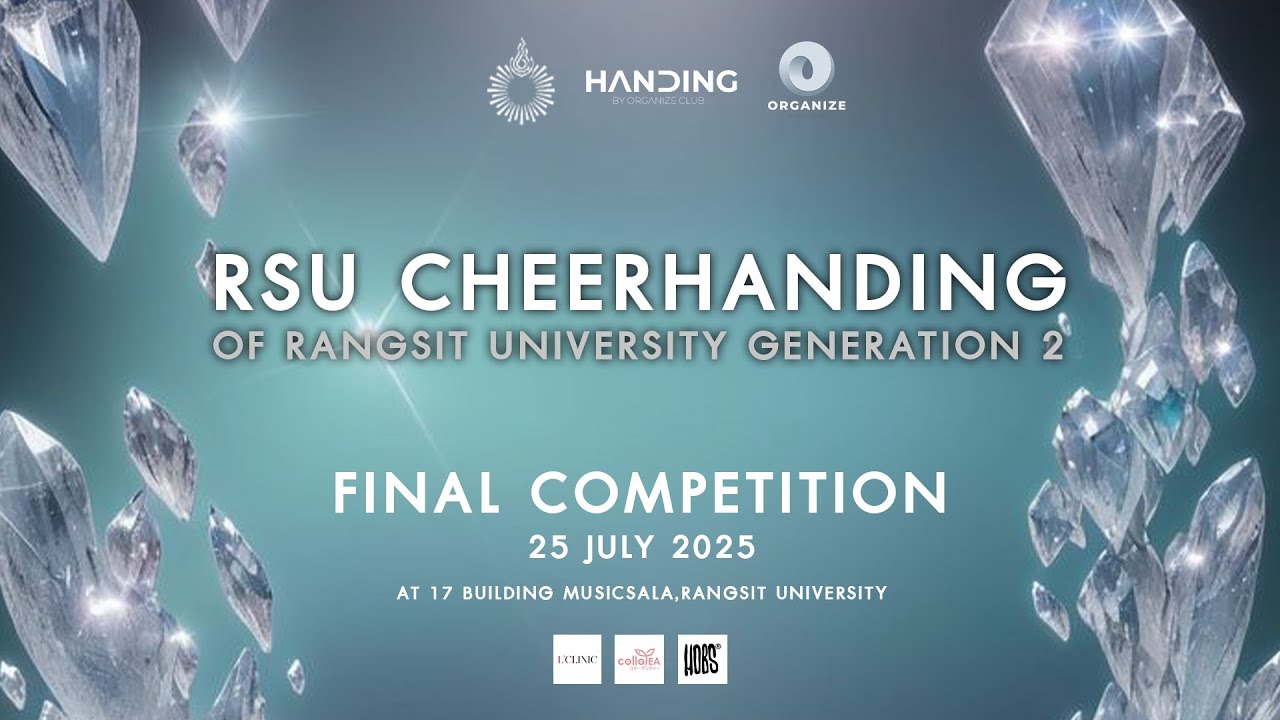 Live RSU CHEERHANDING OF RANGSIT UNIVERSITY GENERATION 2 #rsu