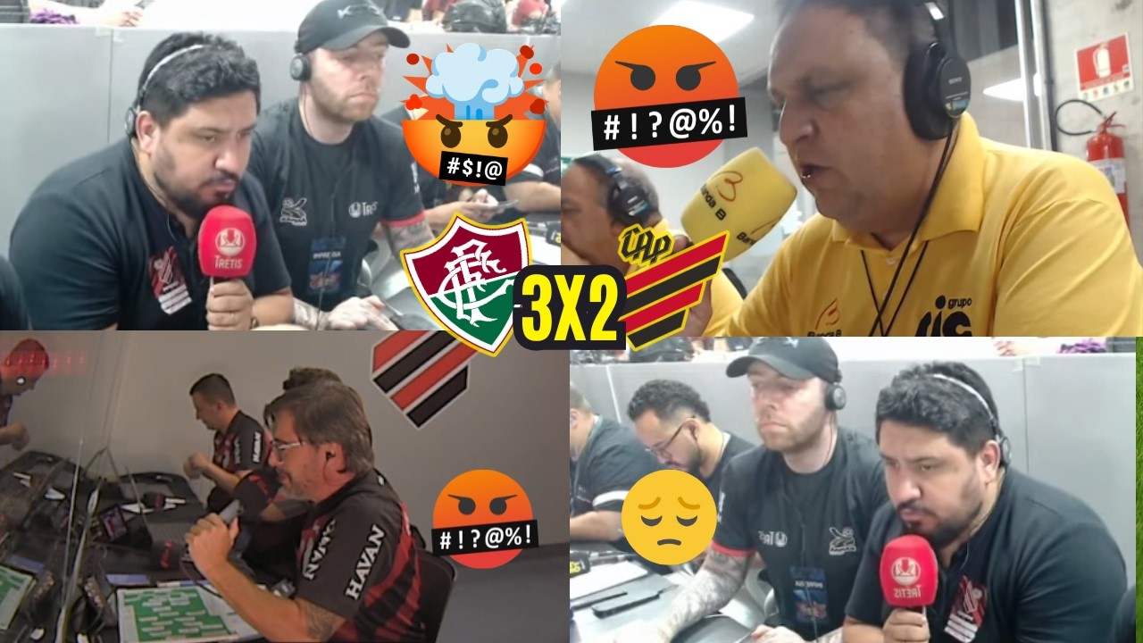 TORCEDORES ATHLETICO-PR REVOLTADOS COM DERROTA DE 3 A 2 PRO FLUMINENSE DE VIRADA - BRASILRIEÃO 2026