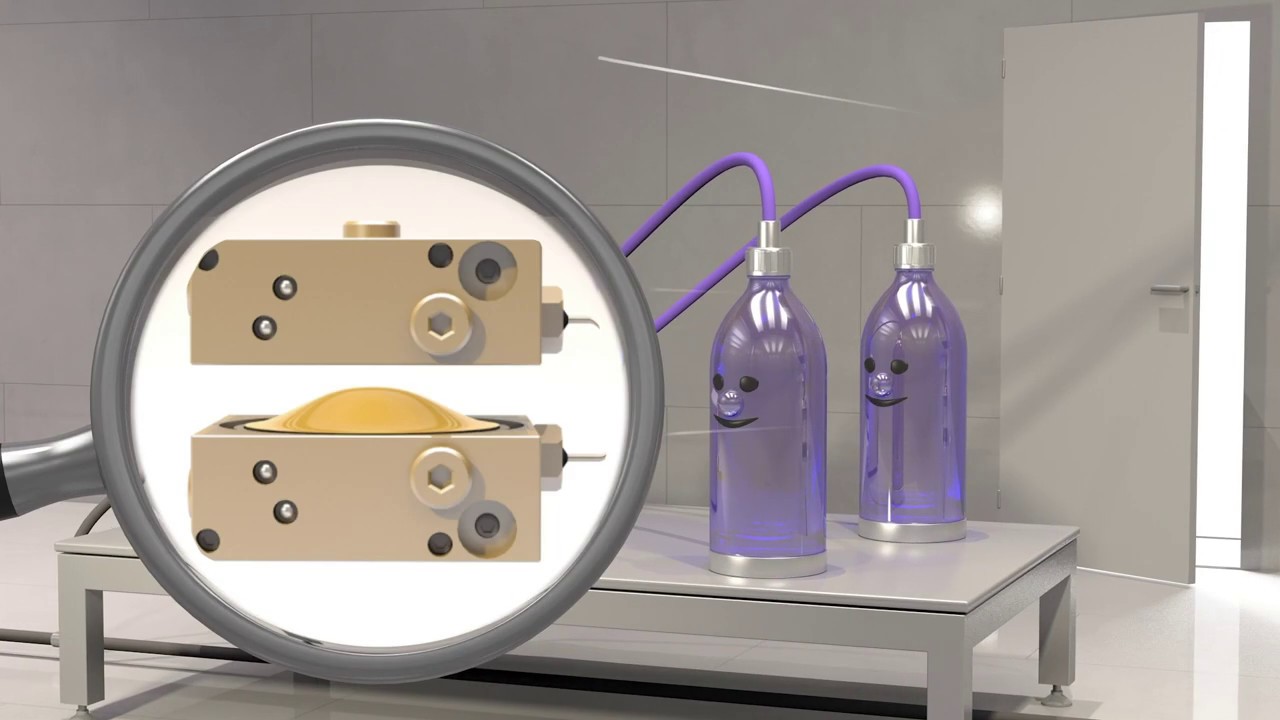 ATEQ's differential pressure drop automatic leak tester
