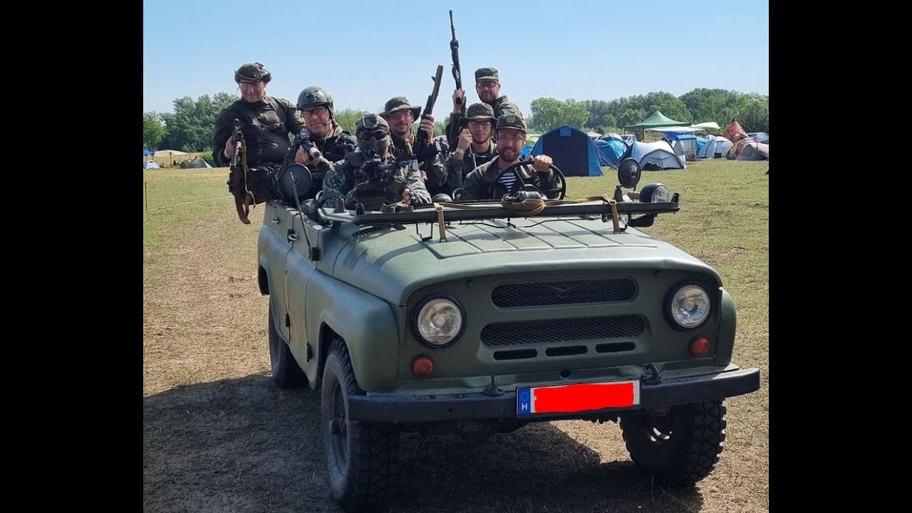 LHN4   A322 és Brájen Uaz PKM #fakegun, #airsoftgun ❤
