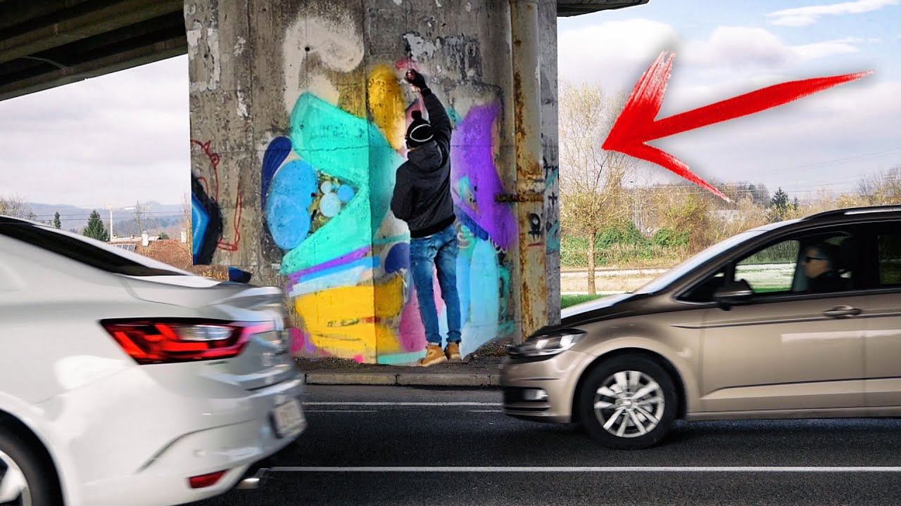 Paint GRAFFITI on HIGHWAY She said.