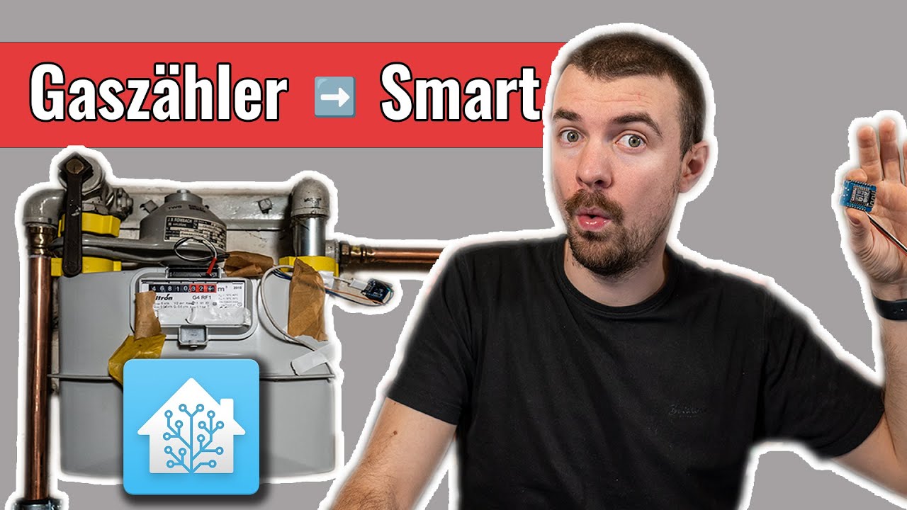 Gasz&auml;hler Smart machen f&uuml;r 15&euro; mit Home Assistant