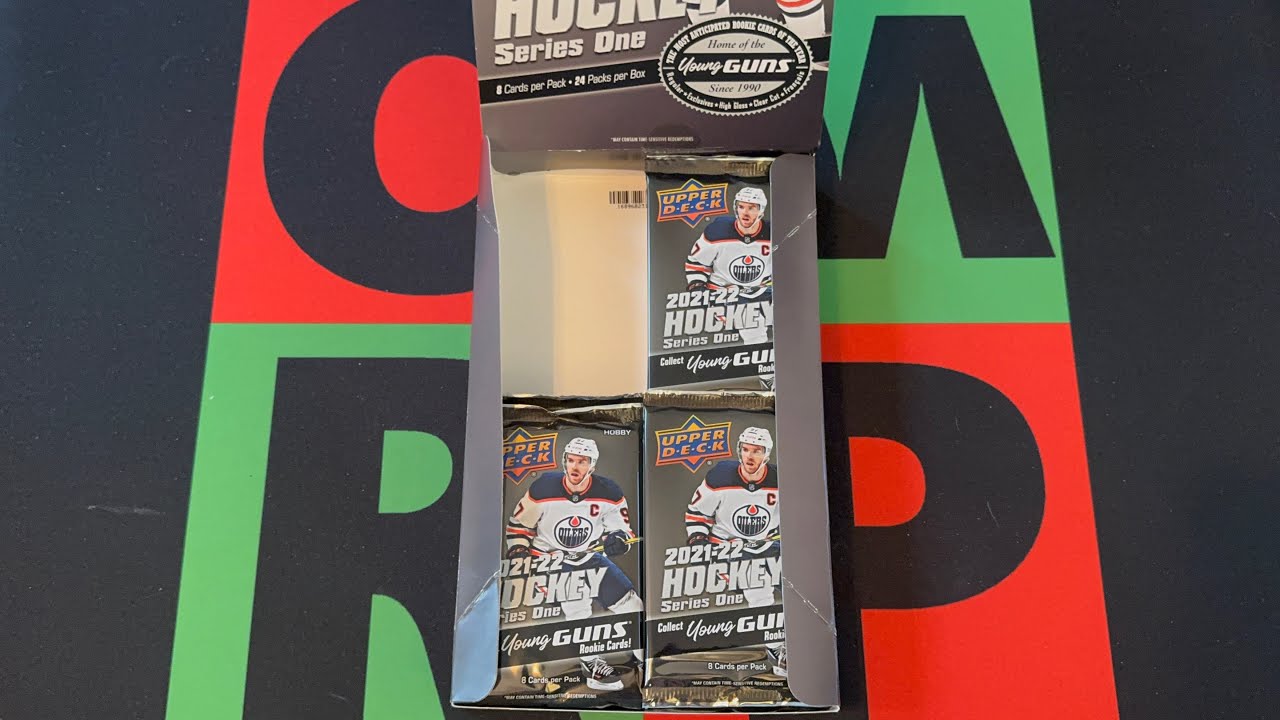 Набор коллекционных хоккейных карточек Upper Deck Series 1 NHL сезона 2021-22, часть 2! 🏒🥅