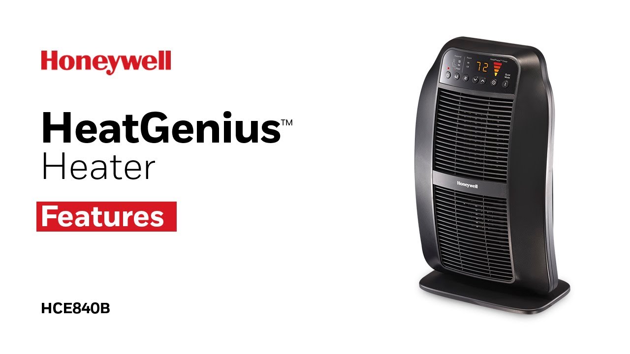 Honeywell HeatGenius&trade; Ceramic Heater HCE840/HCE845 - Product Features