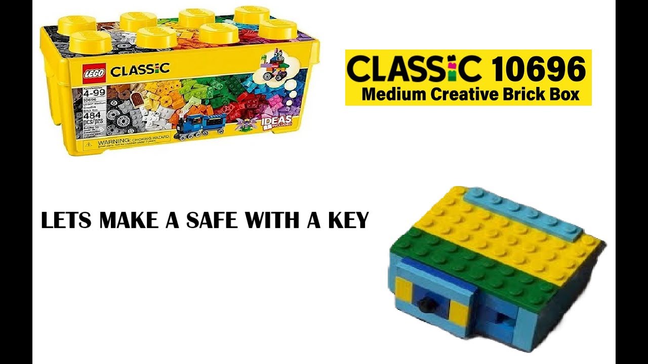 A safe with key - LEGO 10696