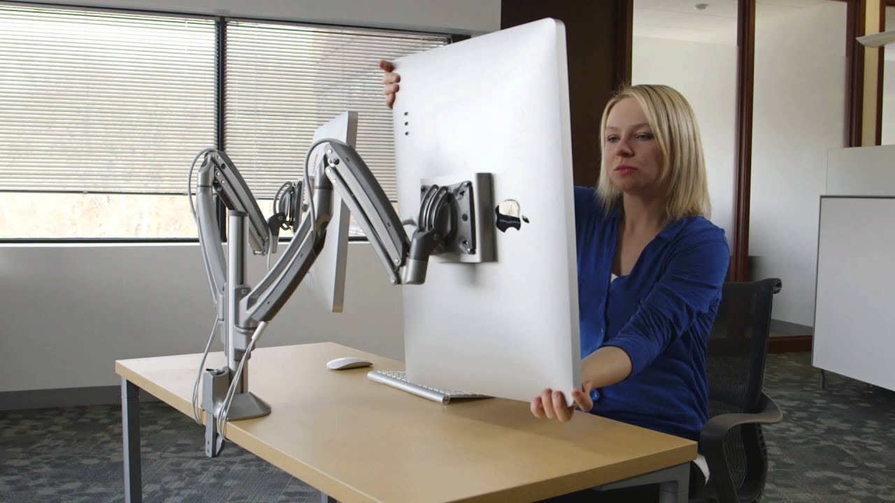 Single and Dual Monitor Mounts | Chief Kontour K1 & K2