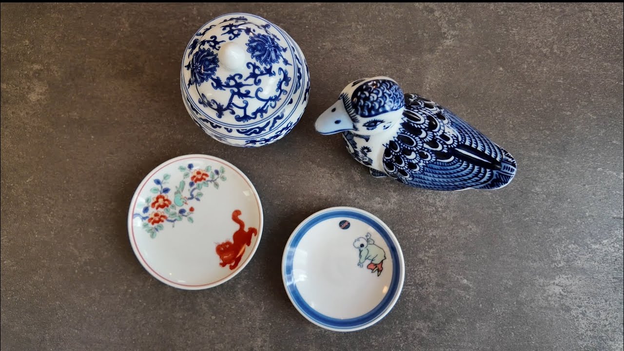 【ミニマリストの購入品】好きなものに囲まれる暮らし🕊️ | ウェッジウッドのシノワズリな食器と日本の可愛い小皿たち | ハンドメイドアクセサリー紹介
