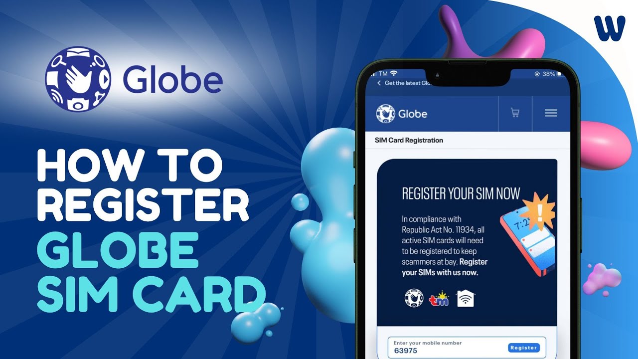 How to Register your GLOBE Sim Card in the Philippines UPDATED 2024