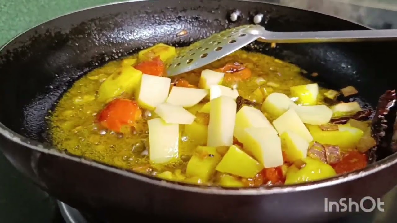 Mixed Veg With Onion Flowers Receipe