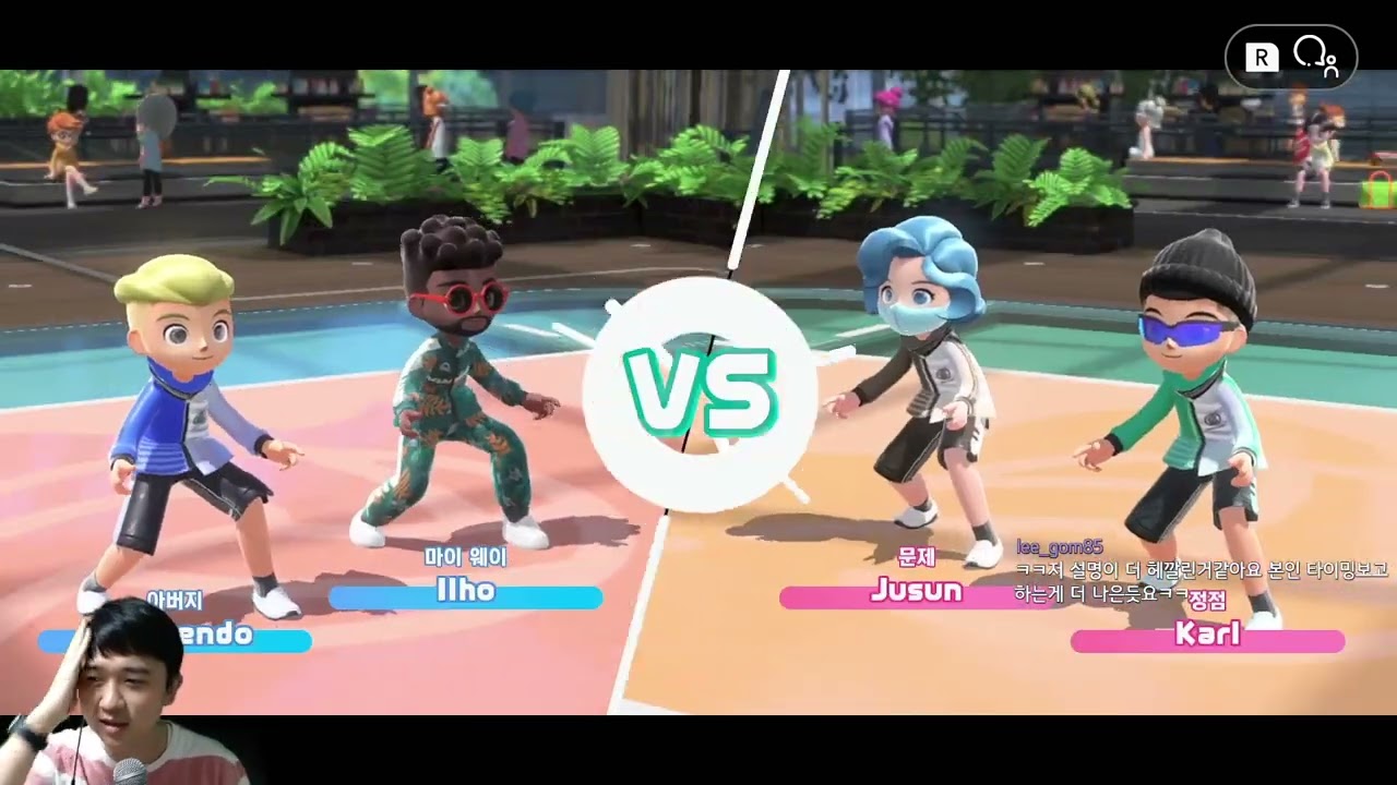 스위치 스포츠 플레이영상