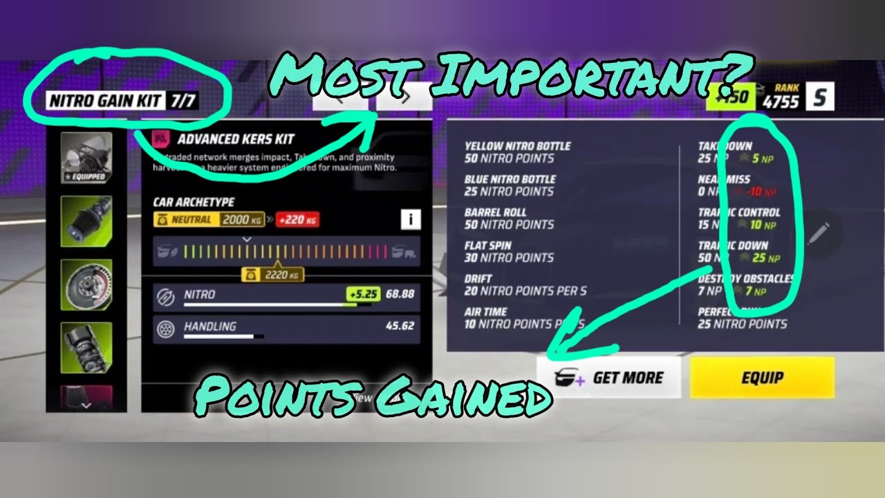 How to choose right EVO Tuning for each track?