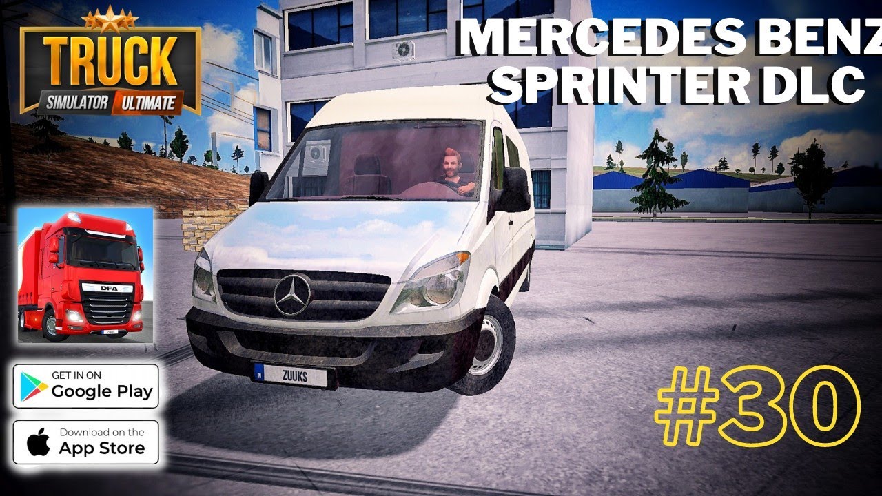 Truck Simulator Ultimate: Mercedes Benz Sprinter - Gameplay (Android, iOS) | #jerryisgaming #30