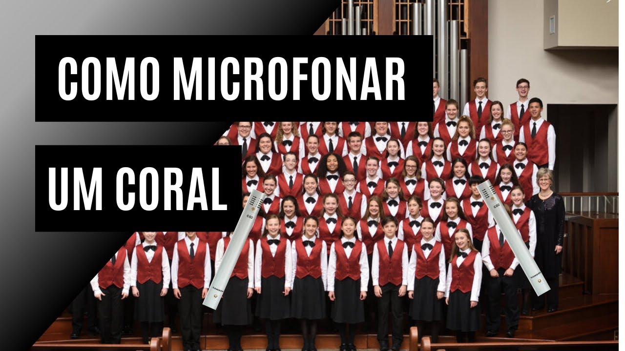 Equalização de microfones de coral