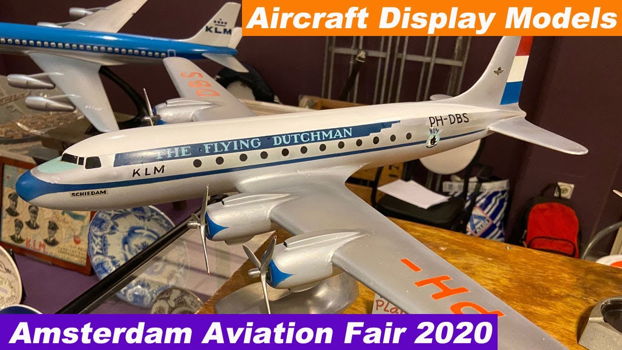 AIRCRAFT DISPLAY MODELS AT AMSTERDAM SHOW 2020 | Report by Henry Tenby