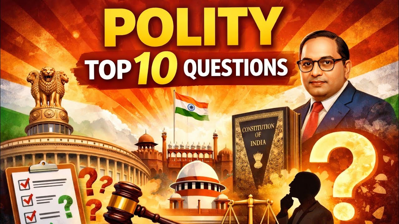 UPPSC POLITY LECTURE|| IMPORTANT REPEATED QUESTIONS #uppsc #moch #kvs #ctet #ncert #upsc #jobs