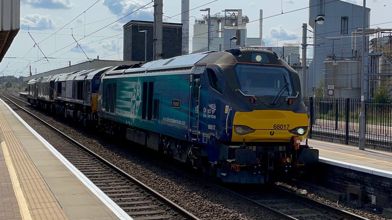 DRS quad locomotive move, WCR Class 37’s & GBRF Class 50’s double heading ecs moves. (28/8/22)