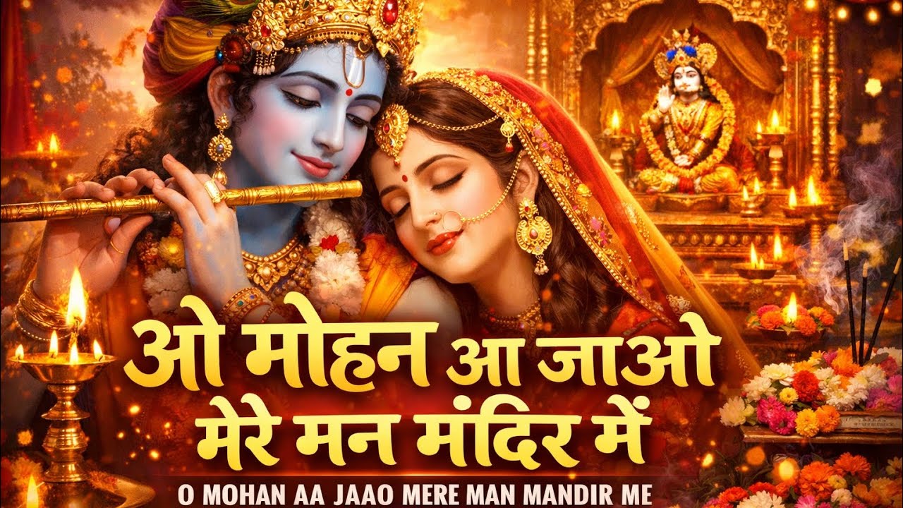 ओ मोहन आ जाओ मेरे मन मंदिर में •New hindi bhajan #akshaystudio