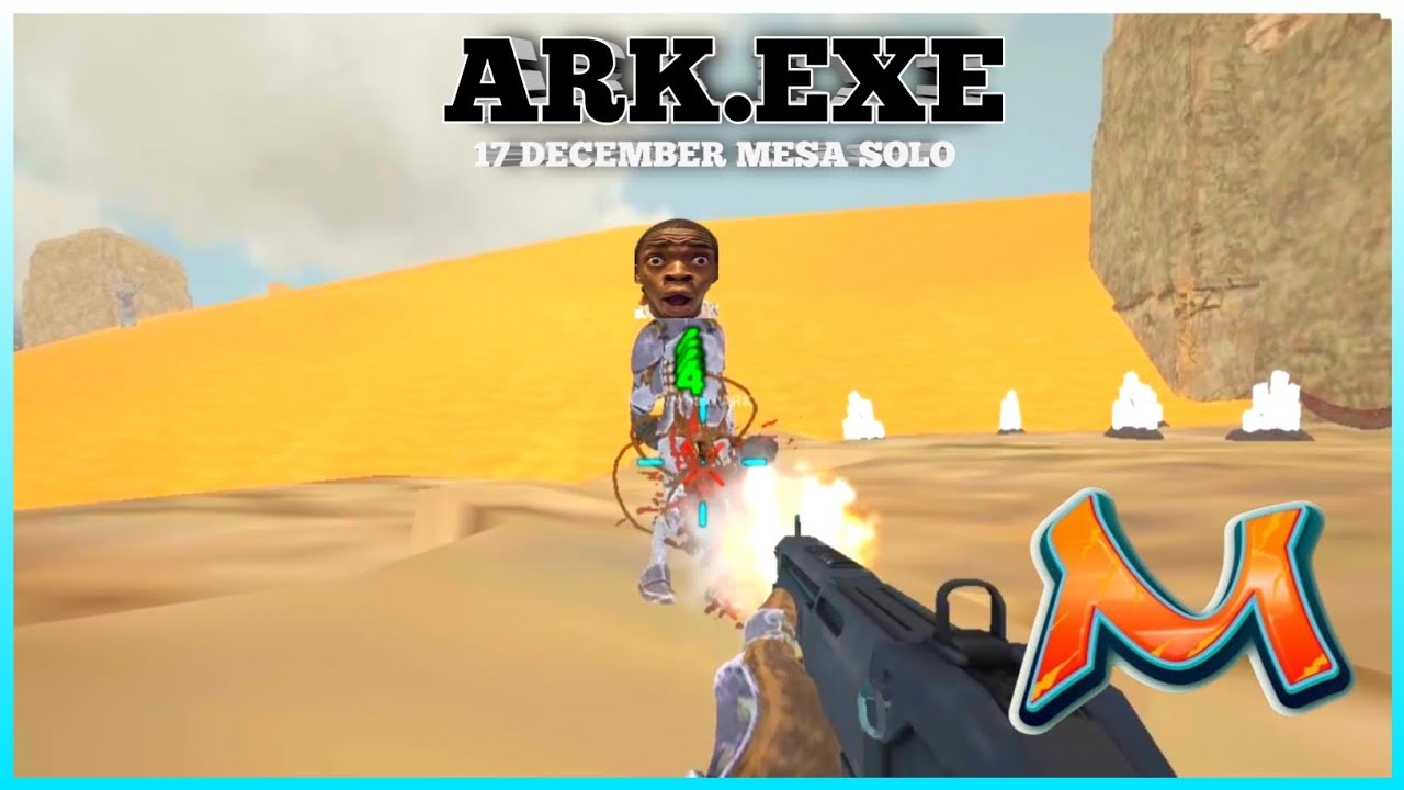 ARK.EXE MESA SOLO PART 1 #ark #arkfunny #arkpvp 