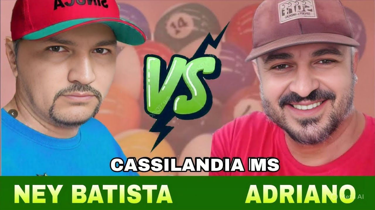 Ney Batista x Adriano Leal 2019 #live #sinuca #jogos
