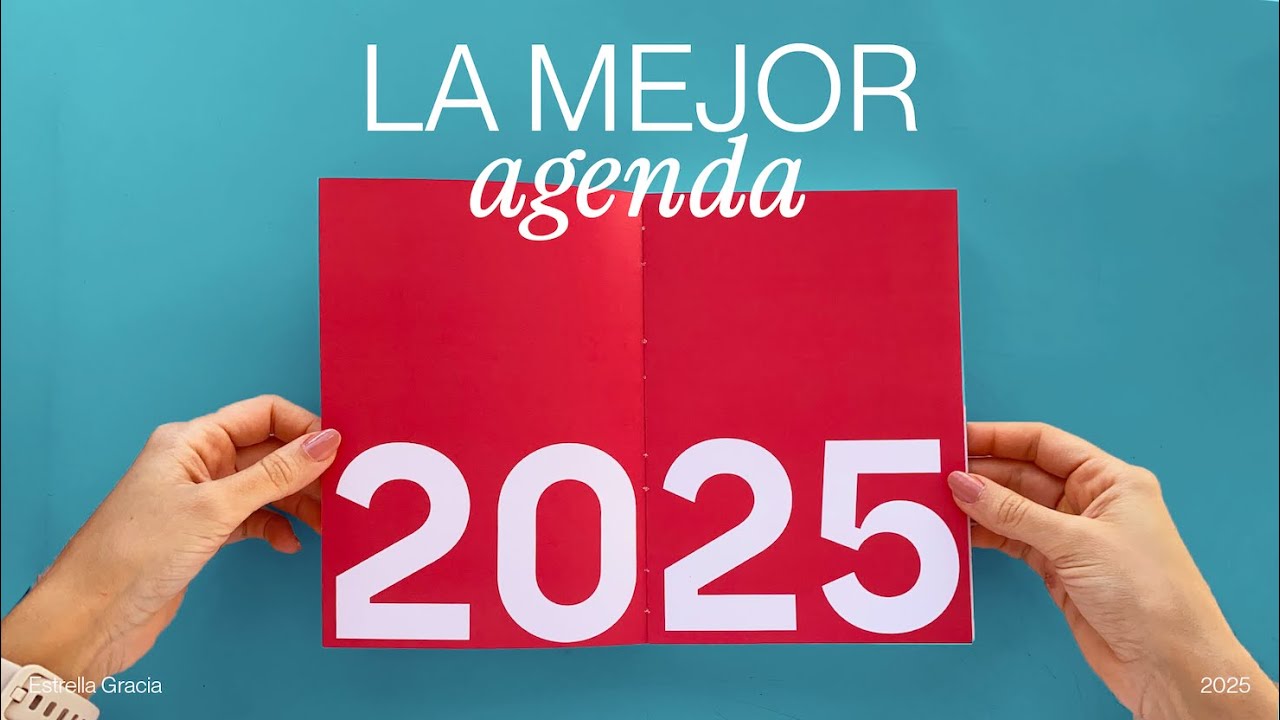 La mejor agenda para 2025 | Cómo diseñar tu propia agenda a medida ✨👩‍💻